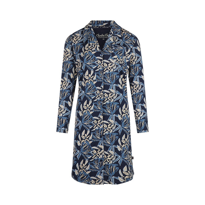 Charlie Choe Women’s Nightdress, Navy Floral