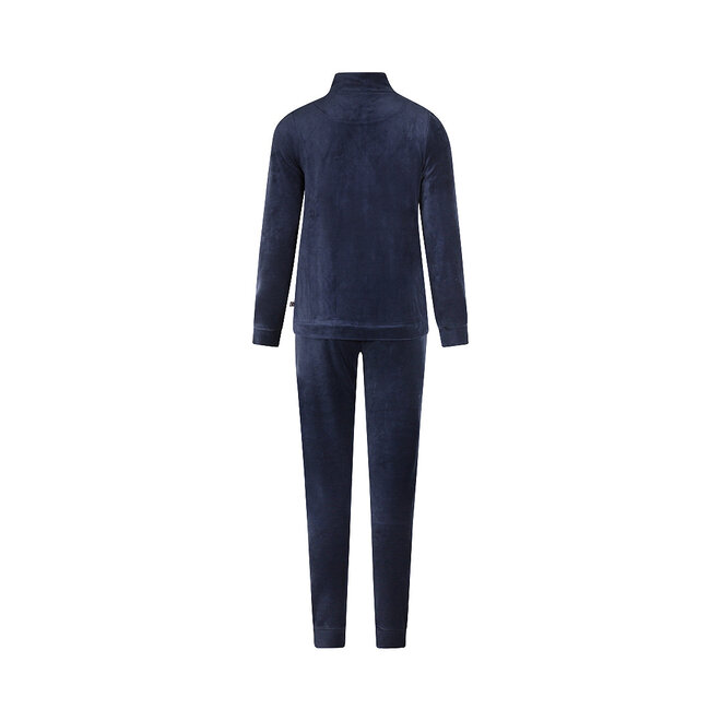 Charlie Choe Damen-Comfy-Set, marineblau, Velours