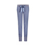 Charlie Choe Damen-Lounge-Hose Hellblau mit Punkten