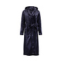 Charlie Choe Dames Badjas Navy Fluffy