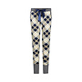 Charlie Choe Women’s Lounge Trousers, Navy Checks
