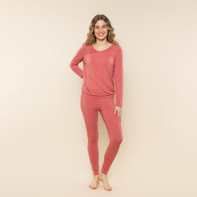 Charlie Choe Damen-Leggings in Altrosa