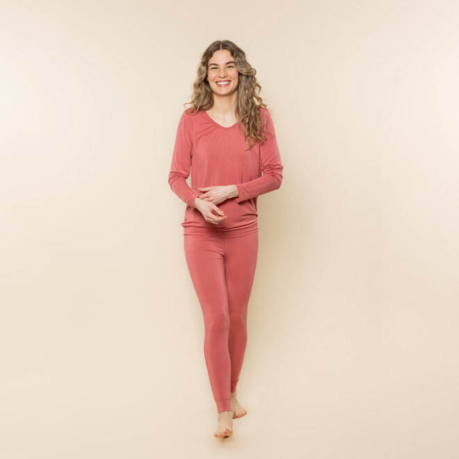 Charlie Choe Women’s Leggings, Old Pink