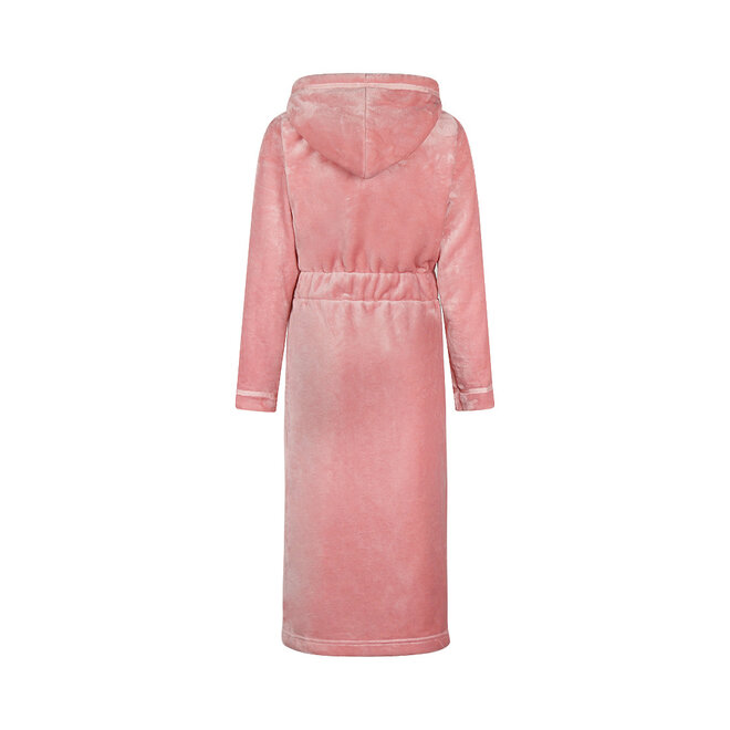 Charlie Choe Dames Badjas Roze Fluffy
