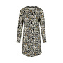Charlie Choe Dames Bigshirt Off White Bloemen