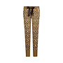 Charlie Choe Damen-Lounge-Hose, beige, mit Leopardenmuster