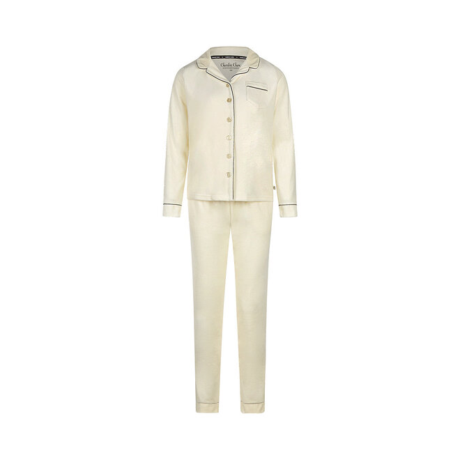 Charlie Choe Women’s Pyjamas Off-White Velour