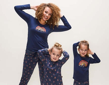 Bijpassende Kinderen beschikbaar Fox Tales Volwassen Pyjama met Vest Kleding Gender-neutrale kleding volwassenen Pyjamas & Badjassen Pyjama 