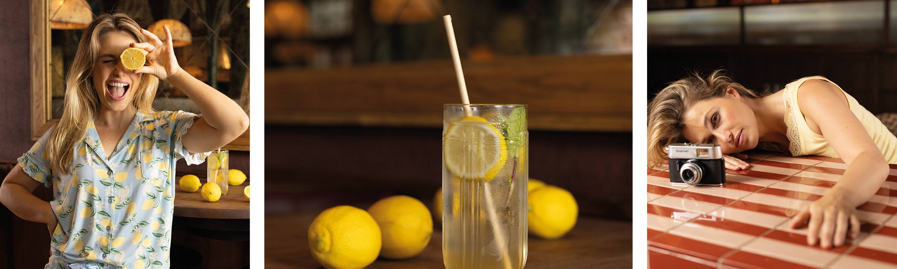 The fresh taste of zesty lemons