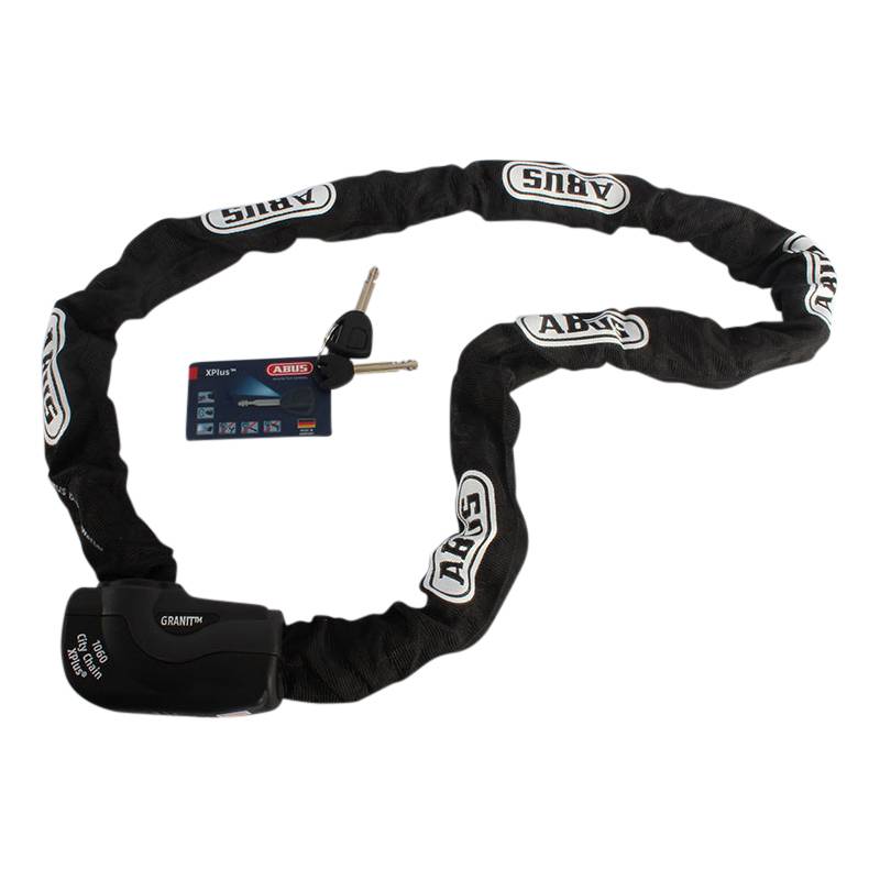 ABUS kettingslot Granit City Chain X Plus 1060 170 cm. ART 3 Fietsslot.nl