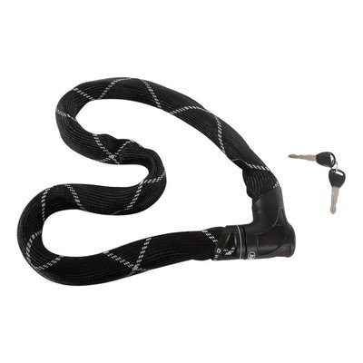 ABUS Kettingslot Ionus type 8900 (ART-2) in het zwart - Fietsslot.nl