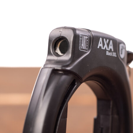 AXA Ringslot Block XXL Zwart ART-2 - brede opening - geschikt voor insteekslot