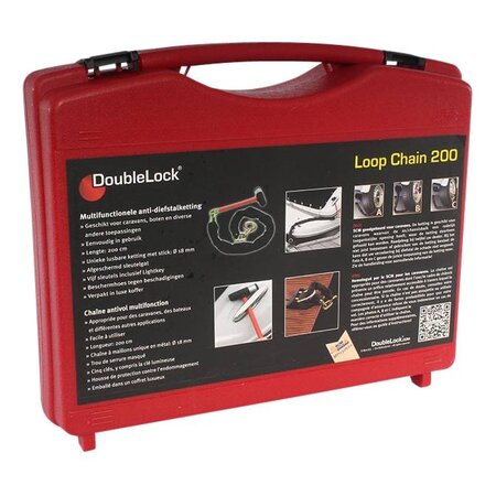 DoubleLock Loopchain 130 cm - Met SCM-keurmerk