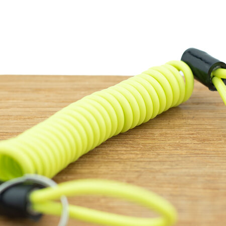 Pro-tect Reminderkabel Schijfremslot 150CM Geel/Groen