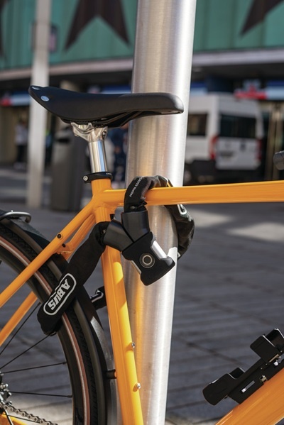 Biometrisch fietsslot erkend door verzekering