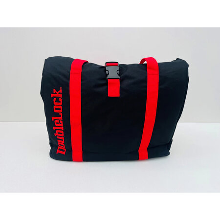 DoubleLock Slottas Roll-Top Bag Zwart