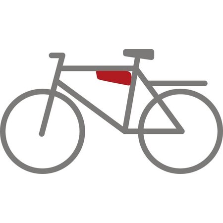 ABUS Frametas Oryde ST2200 1,2L Zwart