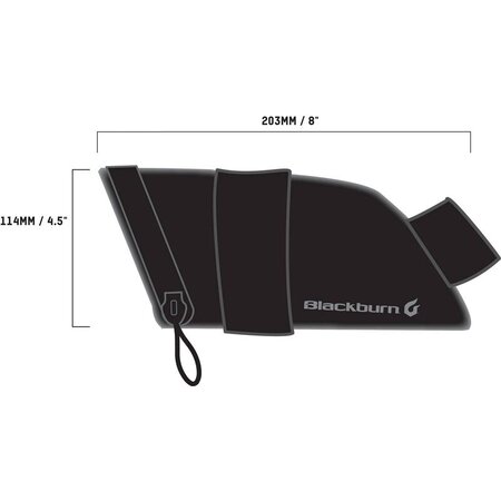 Blackburn Zadeltas Grid Large 1,9L Zwart