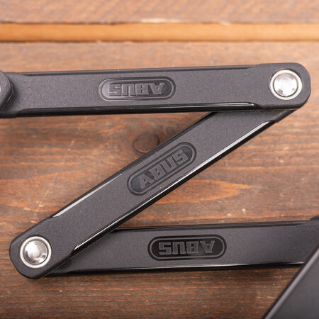 ABUS Vouwslot Bordo Alarm 6000KA SH Xplus 90 cm Zwart - inclusief slothouder