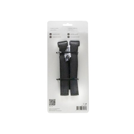 Simson Vouwslot Fold 1200 120 cm Zwart - Inclusief houder