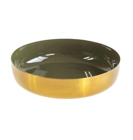 Werner Voss Schale Oliv/Gold