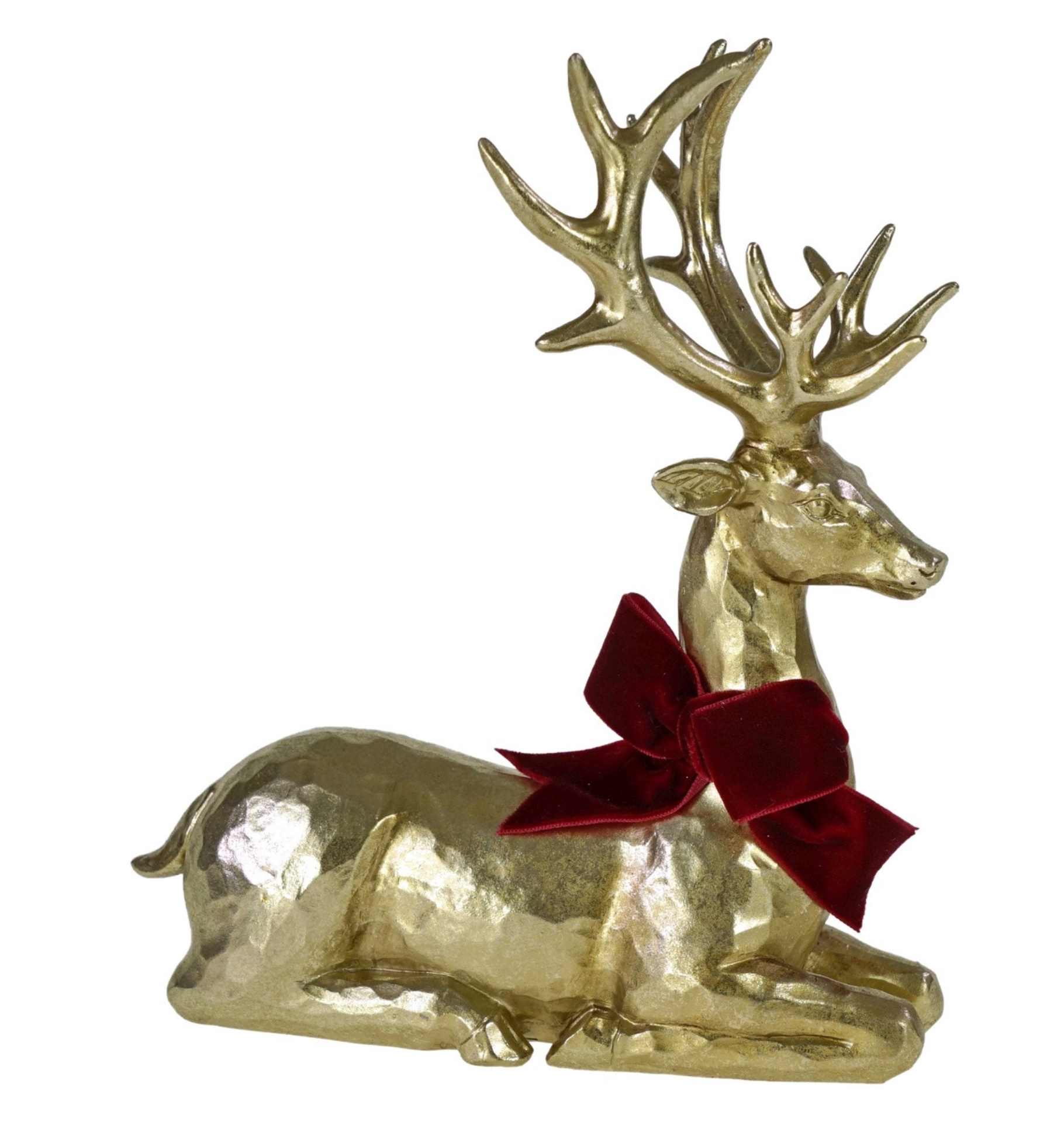 Werner Voss Hirsch mit Schleife