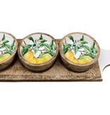 Exner Tablett mit 3 Schalen