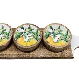 Exner Tablett mit 3 Schalen