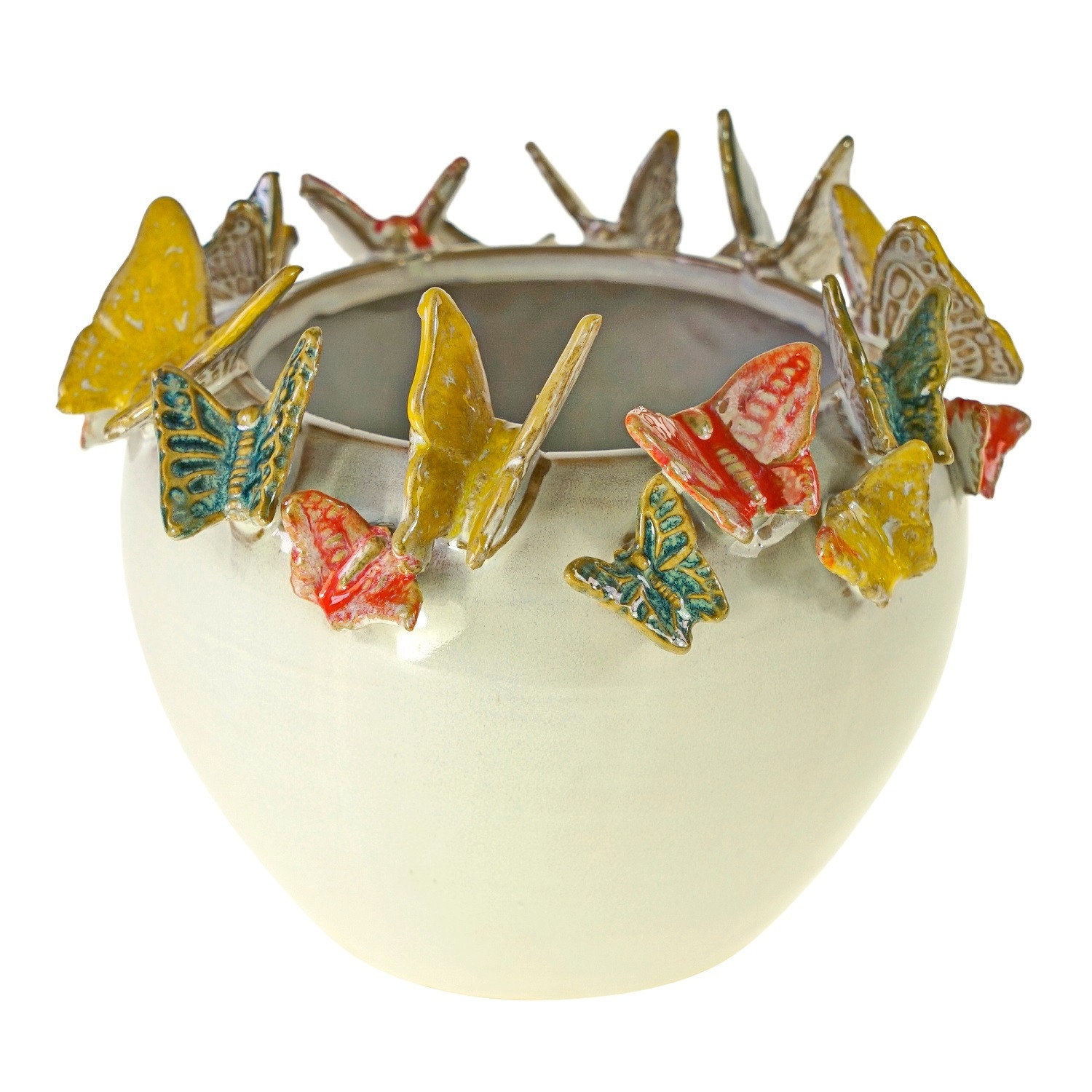 Werner Voss Top mit Schmetterling