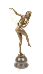 Erotic bronze sculptures