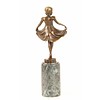 Bronze sculpture of a little ballerina