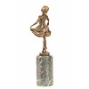 Bronze sculpture of a little ballerina