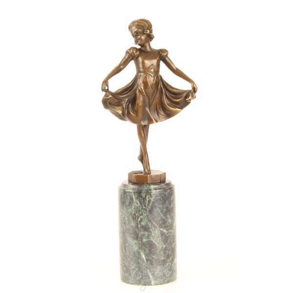  Bronze sculpture of a little ballerina