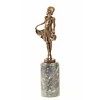 Bronze sculpture of a little ballerina