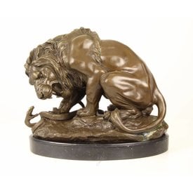 Lion Fighting Snake Yourbronze Com