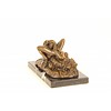 Bronze sculpture of a lesbian couple making love