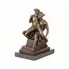 Bronze sculpture of a couple making love