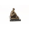 Bronze sculpture of a fellatio scene