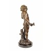 Bronzen beeld van de Griekse god Pan