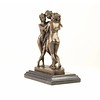 Bronze sculpture of the three graces