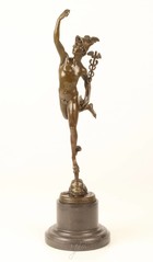 Producten getagd met bronze mercury figurine
