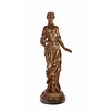 A bronze sculpture of the goddess of spring