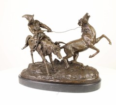 Products tagged with kirgiz horseman capturing horse bronze