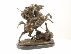 Producten getagd met hunting scene sculpture