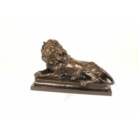  Bronzen beeld van leeuw