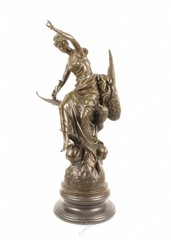 Mythological bronze sculptures