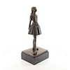 A bronze sculpture of the Little Dancer Aged Fourteen