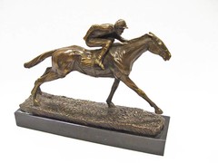 Products tagged with racing stable bronze collectable