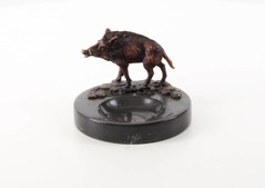 Bronze animal sculptures