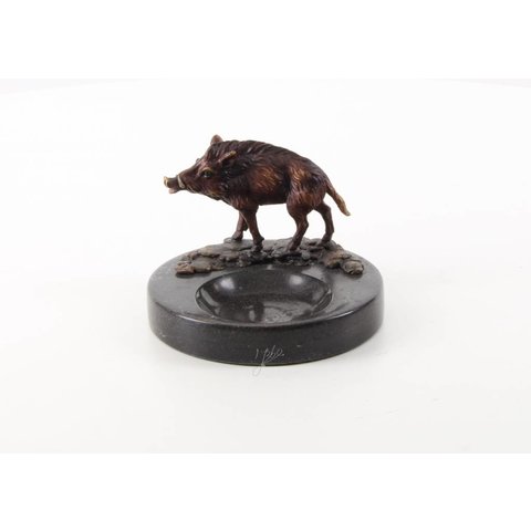 Wild boar ashtray